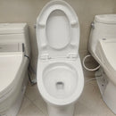 Toto Carlyle II Elongated Skirted 1pc Toilet with Seat Floormodel Clearance as is CST614CEFGA4 SS124 I8-7