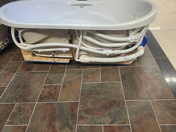 Maax tub 72 x 36 hydmax living biscuit floormodel clearance as is m7