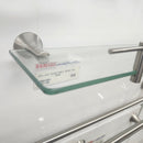 Vida 928 Series Glass Shelf Bathroom Accessory Floormodel Clearance As Is-2