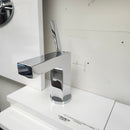 Hansgrohe Axor Series Single Hole Faucet Chrome Square Floormodel Clearance As Is-3