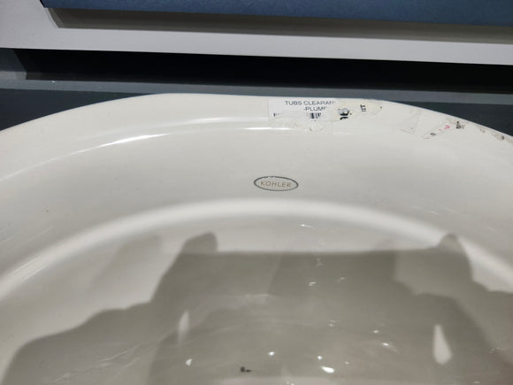Kohler Bathroom Lavatory Overmount Serif Cast Iron Floormodel Clearance As Is