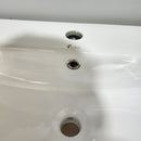 Vida Elda 29.5 x 17.9 Vanity Countertop Sink 1 Hole White Floormodel Clearance As Is i15-3