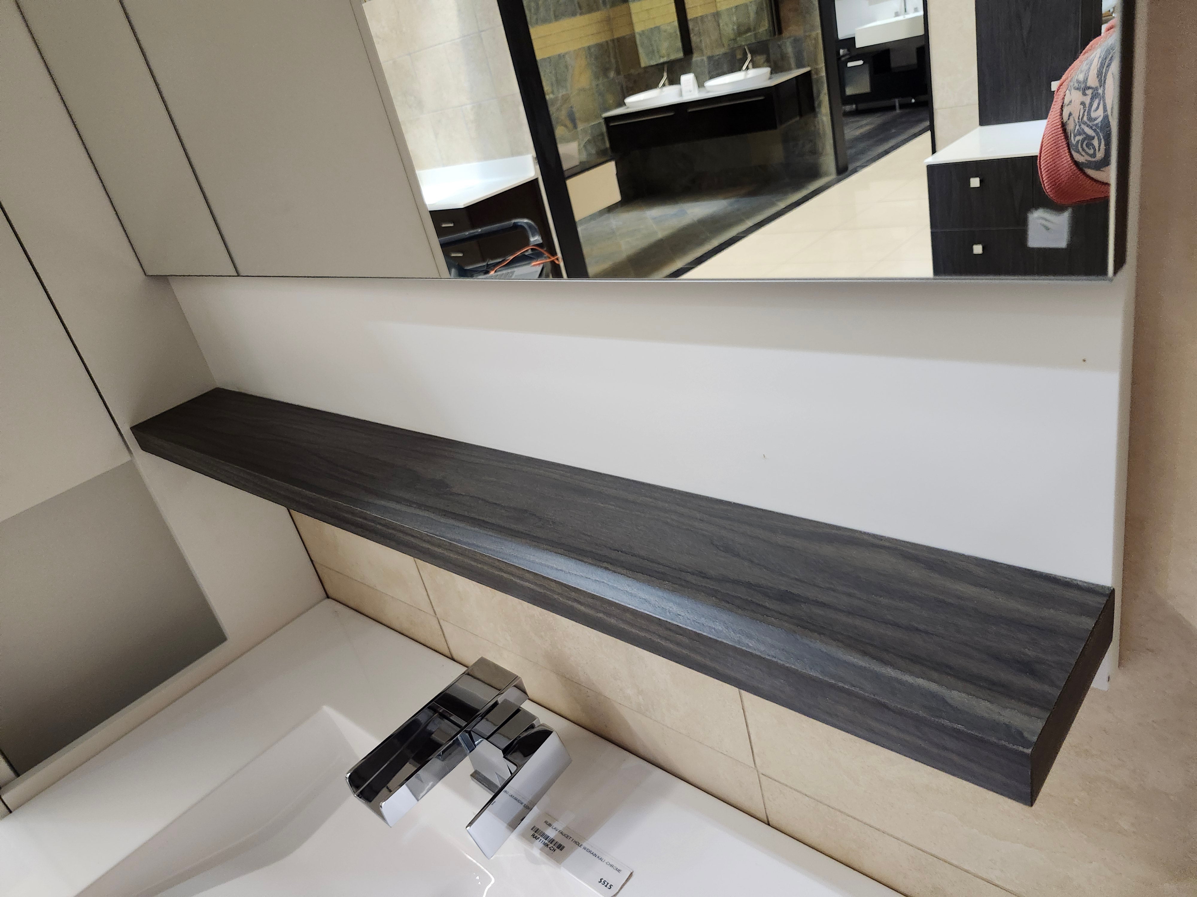 36" Vanico Duo Vanity & Countertop Combo with Matching Linen (as is)
