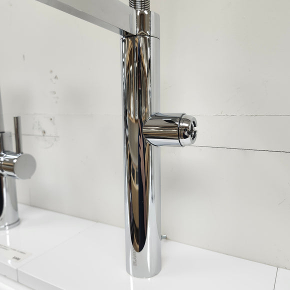 Blanco G-Neck Kitchen Sink Faucet Floor Model Missing the Handle Sold As is Floormodel Clearance