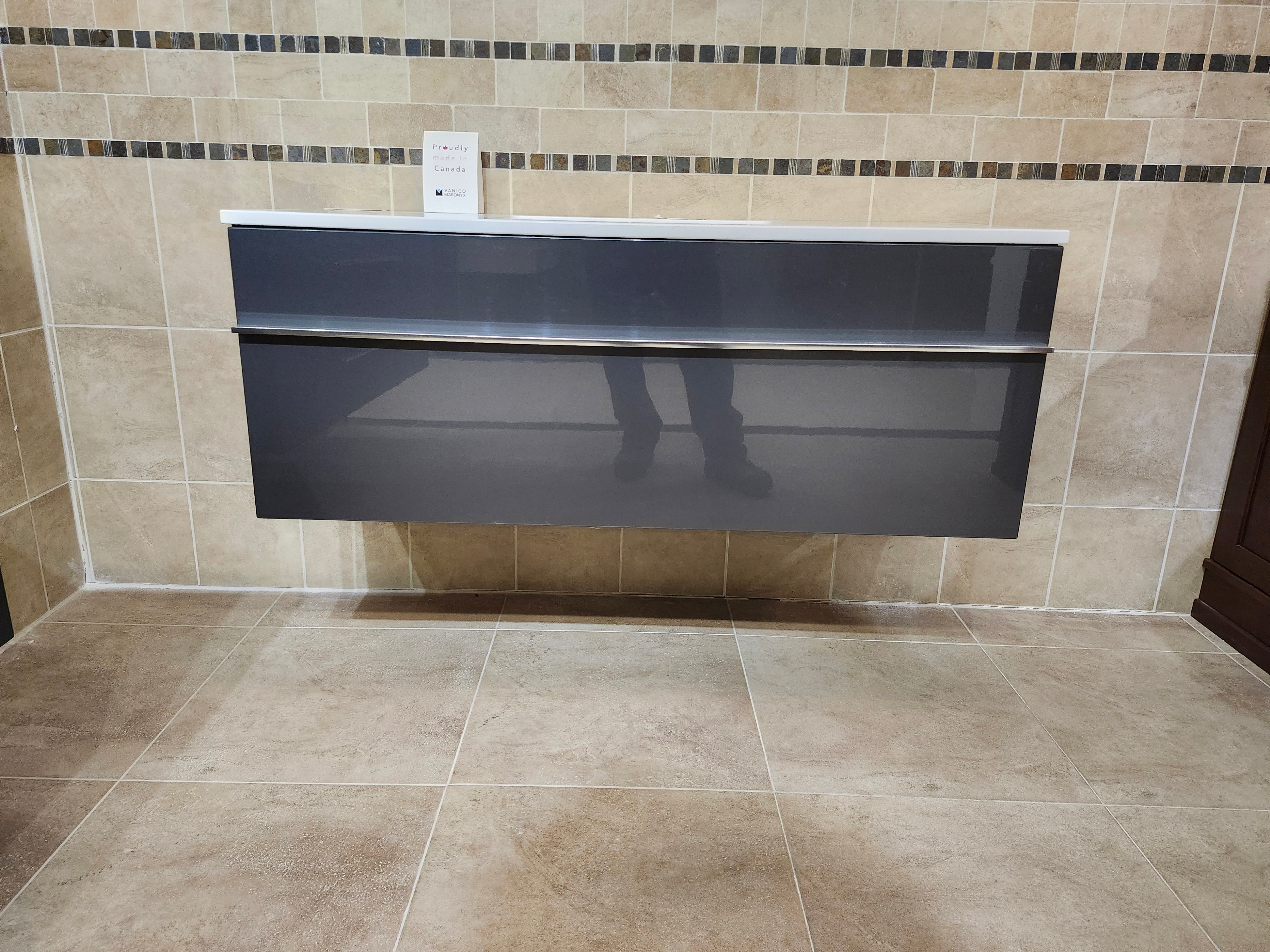 48" Vanico Esentia Vanity Combo (as is)