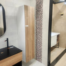 Rubi Haus 32 x 20 Wallmount Vanity, LED Mirror and Linen Combo Floormodel as is Clearance (H20)-14