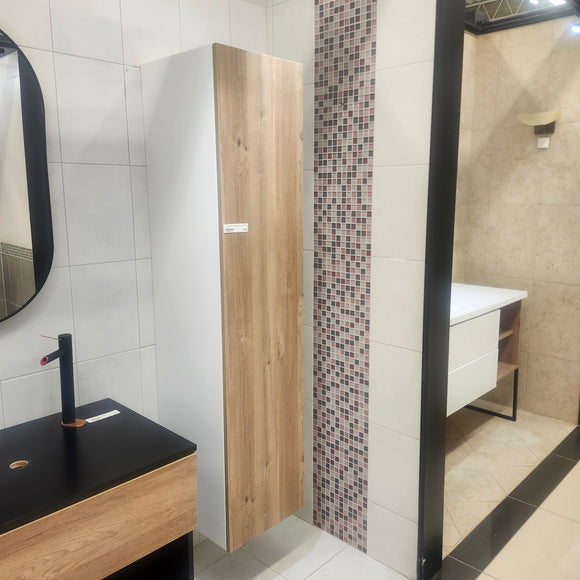 Rubi Haus 32 x 20 Wallmount Vanity, LED Mirror and Linen Combo Floormodel as is Clearance (H20)