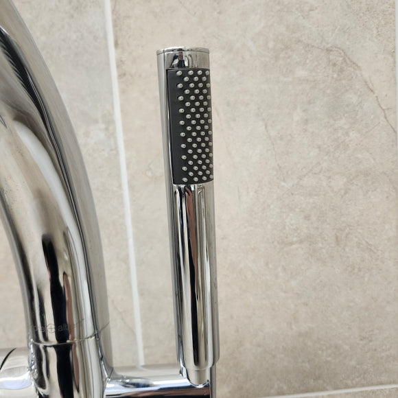 Victoria & Albert Roman Deck Faucet Floormount Thermostatic Tub Filler TU14 Floormodel clearance as is m8