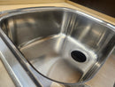32 1/4 x 19 1/2 Drop in Kitchen Sink Stainless steel 2 bowl Floormodel Clearance As is-4