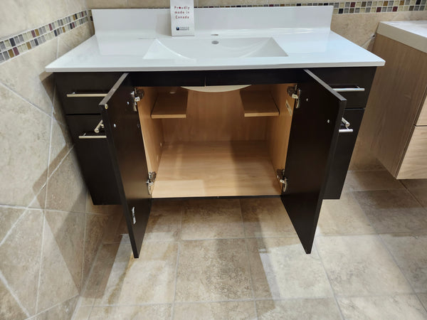 49" Vanico Classic Wood Vanity Combo (AS IS) l12 (as is)
