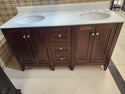 60" Fairmount Vanity & Countertop Combo