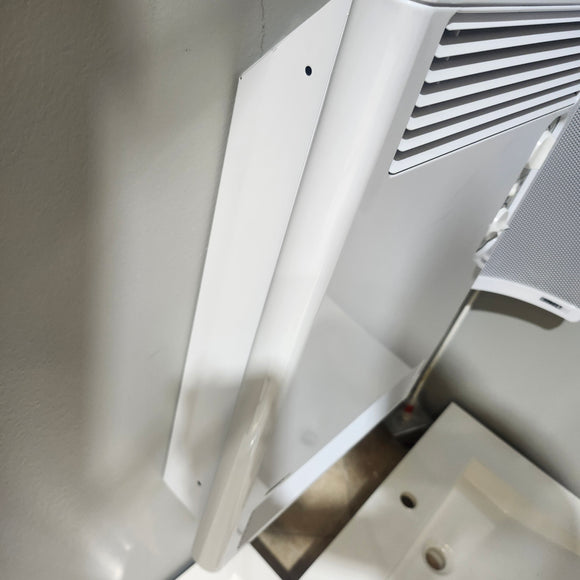 Convectair Wall-Mounted Bathroom Fan Heater - Timer Boost Electric 240V Heater White Floormodel Clearance As Is i15