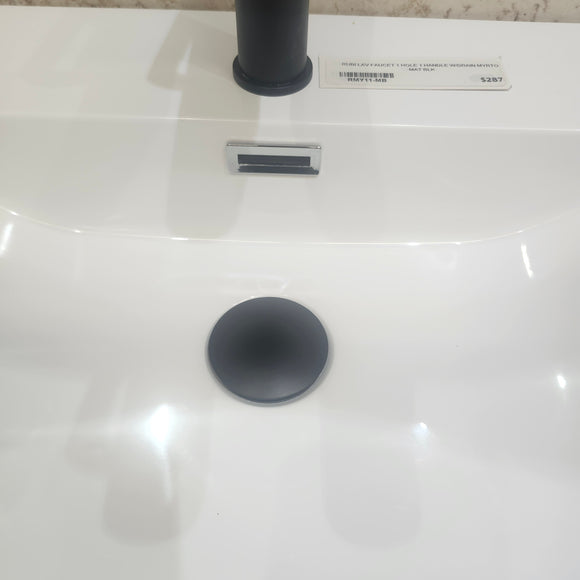 Rubi Haus 55 x 20 Bathroom Vanity and Countertop Sink Combo with Mirror Floormodel Clearance As Is (H22)
