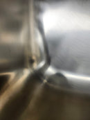 Vida Axes 32" x 21" Stainless Steel Round Undermount Kitchen Sink Floormodel Clearance-6
