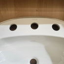 Kohler ~23 x ~18 Drop In Bathroom Vanity Sink Floormodel As Is M10-4