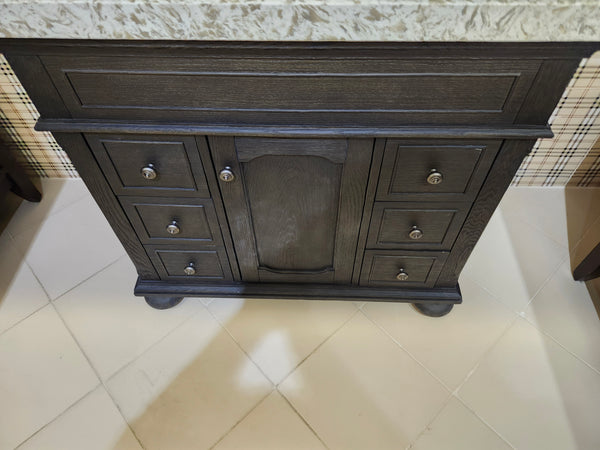 36" Fairmount Vanity & Countertop Combo with Mirror (as is)