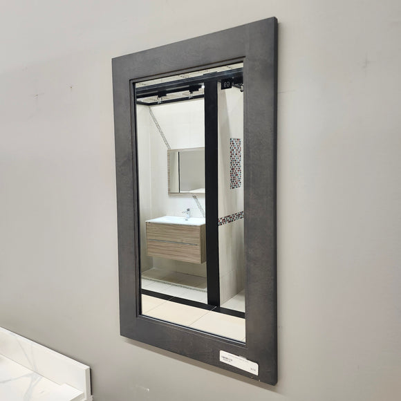 CB 20 x 32 Grey Vanity Mirror Sold as is Floormodel Clearance Isle next to G