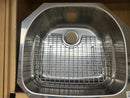 Franke Kitchen Undermount Sink 36 x 21 (1 3/4) RHSB Prestige Stainless Steel PRX120RH Floormodel Clearance As is-2