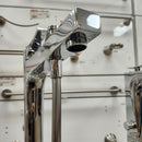 Aquabrass Roman Deck Tub Filler Metro Chrome With Hand Held Shower Head Floormodel Clearance As Is-11