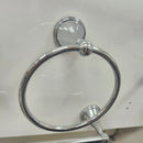 Towel Ring Bathroom Accessory Chrome Floormodel Clearance As Is-4