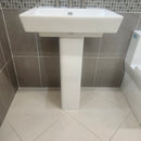 Kohler Reve Pedestal 2pc Combo White Floormodel Clearance as is (H19) K5027 K5032-1