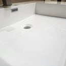 Aura Plato 36 inch White Vanity and Countertop Sink Combo as is Floormodel Clearance-6