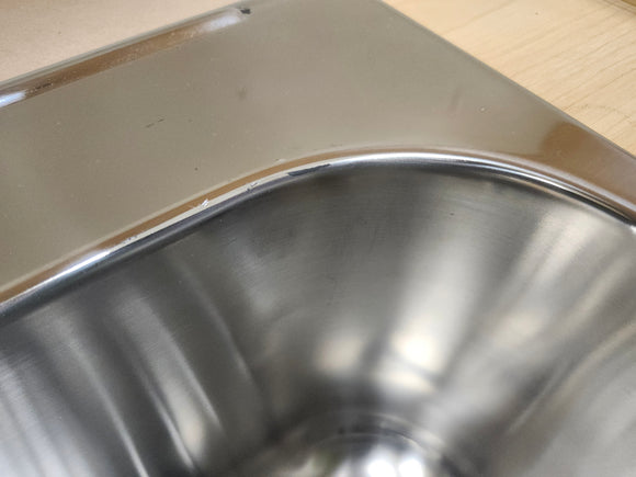 Vida Axes 31" x 20" Stainless Steel 3 Hole Overmount Kitchen Sink Floormodel Clearance