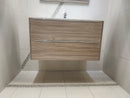 35" Cosmo Shadow Wall Vanity with Countertop Combo (as is)-2