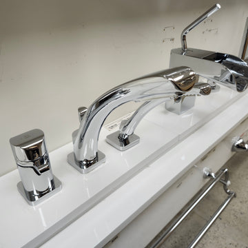 Riobel Salome 3pc Roman Deck Tub Filler Floormodel As Is Clearance - 0