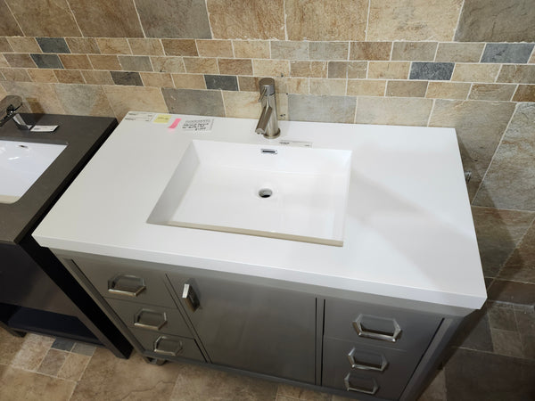 42" Fairmont Design Vanity & Countertop Combo (as is)