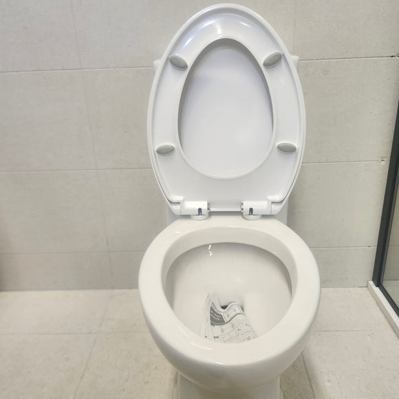 American Standard Boulevar 1pc Elongated Dual Flush Right Height 2891200020 Toilet Floormodel as is m5