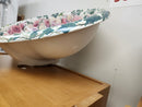 Kohler Artist Editions Drop In Bathroom Sink Flowers Peonies and Ivory Floormodel Clearance 25 1/4 x  17 x 9 1/4-6