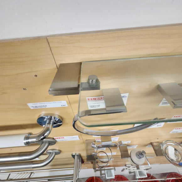 Vida 940 Series Glass Shelf Bathroom Accessory Floormodel Sold As is