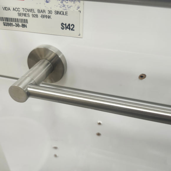 Vida 927 Series 24 Inch Towel Bar Bathroom Accessory Floormodel Clearance As Is