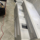 Aura Plato 72 x 21 Vanity and Countertop Sink Combo Floormodel Clearance As is m4-11