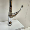 Vida Kitchen Gneck Faucet with Extending Faucet Head Chrome Floormodel Clearance As Is-3