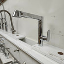 Grohe Kitchen Faucet With Extendable Faucet Head Floormodel Clearance as is Chrome-1