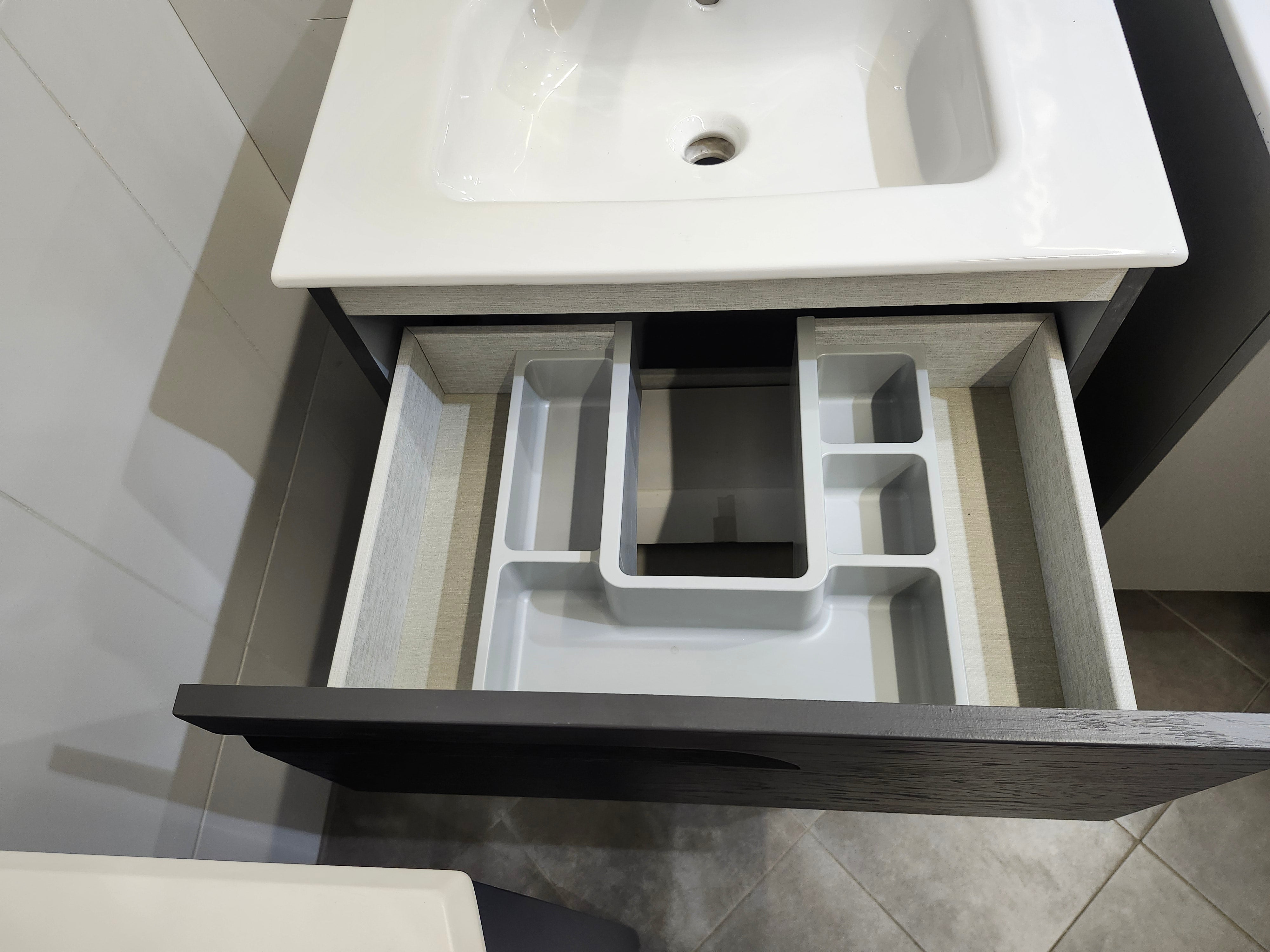 24" Royo Vitale Flex Vanity & Countertop Combo (as is)