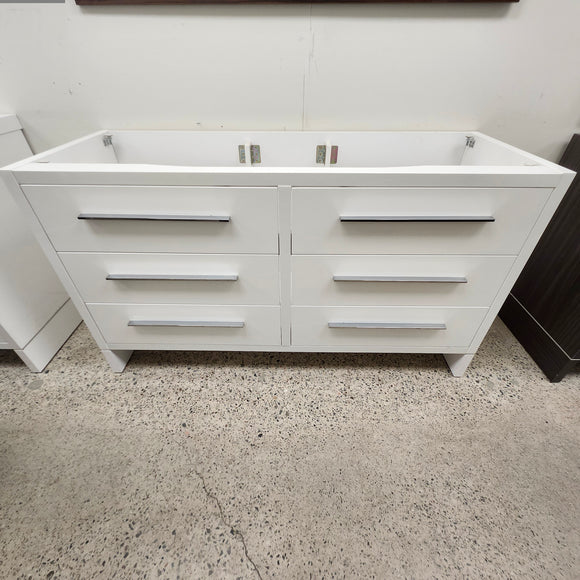 Vida 60 Inch Bathroom Vanity No Countertop Sold as is Floormodel Clearance (212)