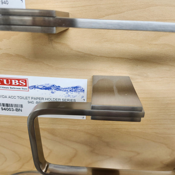 Vida 940 Series Toilet Paper Holder Bathroom Accessory Floormodel Sold As is