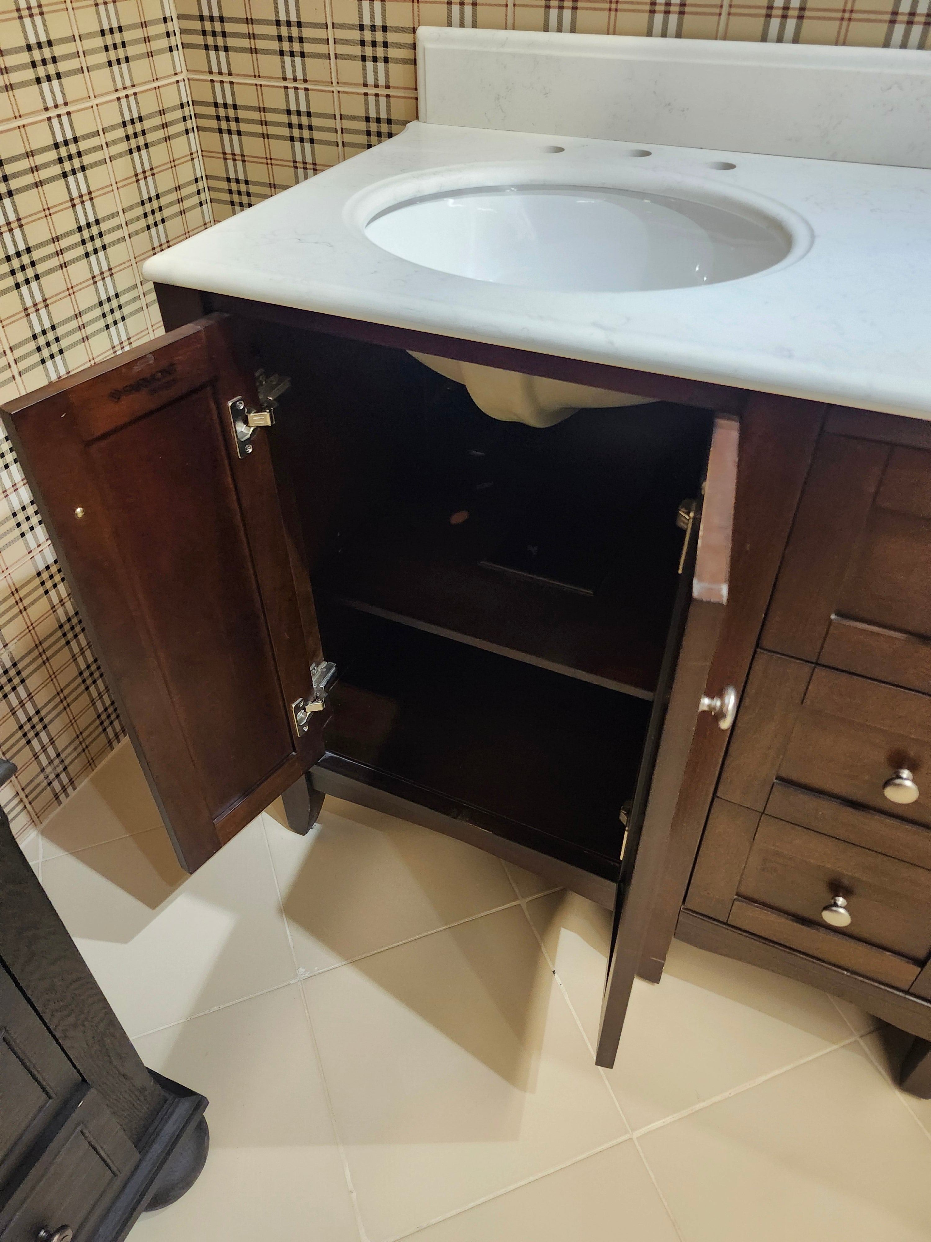 60" Fairmount Vanity & Countertop Combo