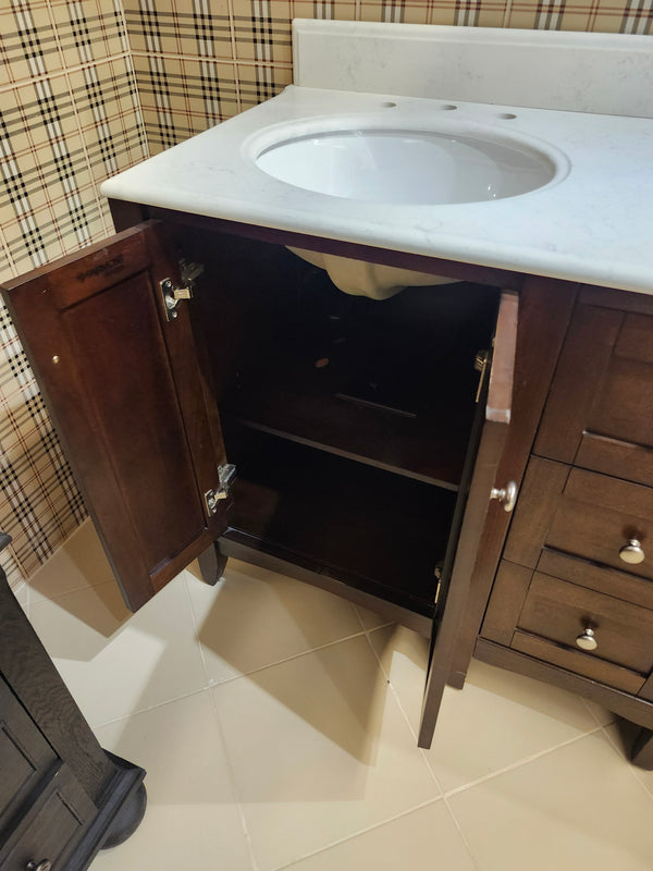 60" Fairmount Vanity & Countertop Combo