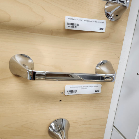 Brizo Sotria 8 Inch Towel Bar Bathroom Accessory Floormodel Sold As Is