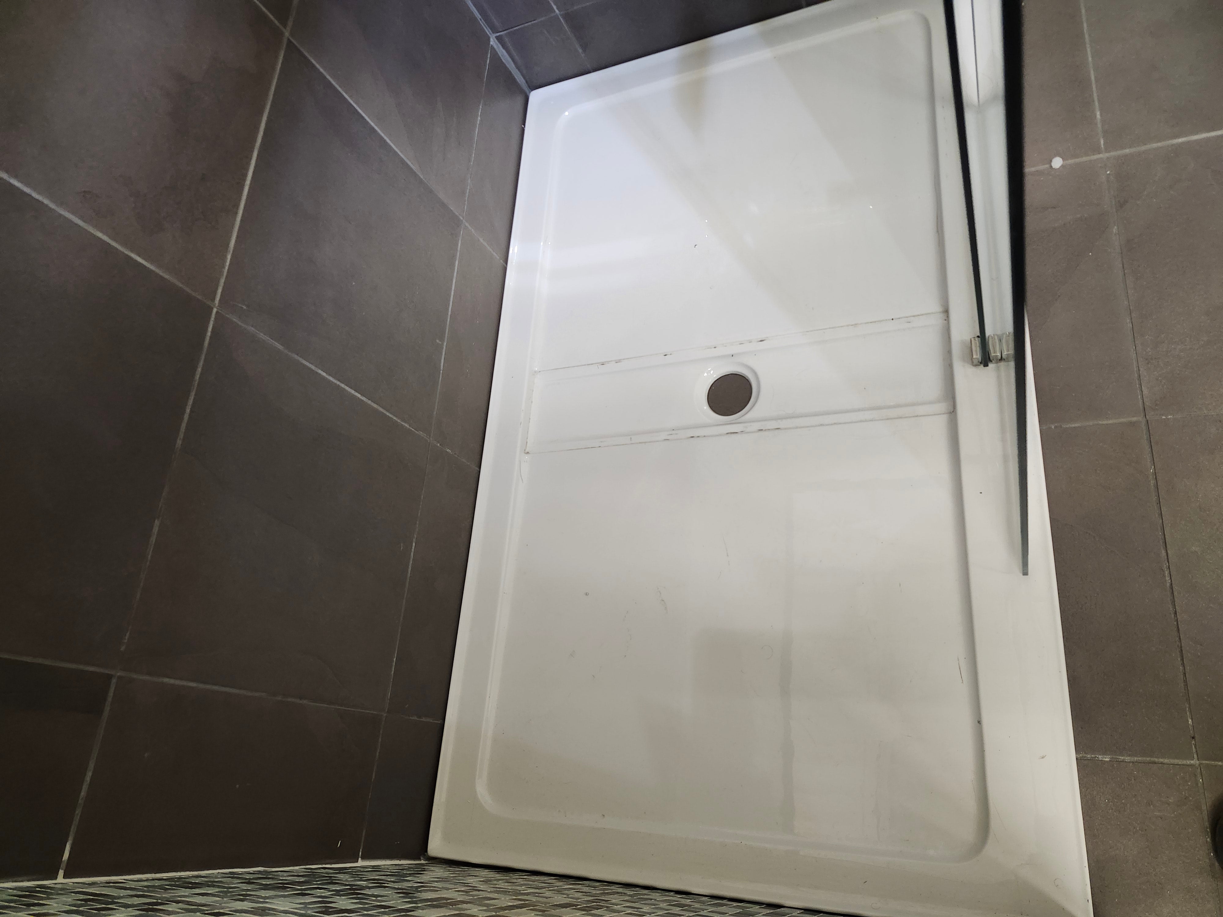 60x36 Shower Base and 60x79 Shower Door Combo (as is)