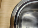 32 1/4 x 19 1/2 Drop in Kitchen Sink Stainless steel 2 bowl Floormodel Clearance As is-10