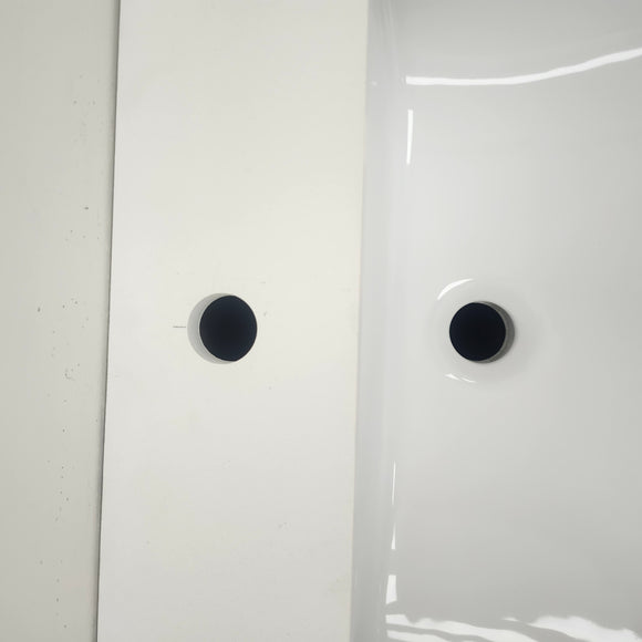 Vida 60 Inch Bathroom Vanity & Quartz Top Floormodel Clearance Sold As Is (212)