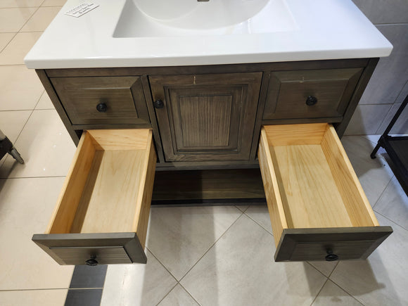 36" Fairmont Toledo Vanity & Countertop Combo with Mirror (as is) k9