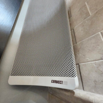 Convectair Heater 39 x 10 750 W 240V Opera Grey Floormodel As is i15 - 0