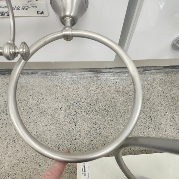 Aquabrass 400 Series A407 Towel Ring Bathroom Accessory Floormodel Clearance as is