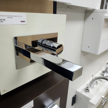 Aquabrass Hey Joe Wallmount Bathroom Faucet Single Handle Vessel Floormount Clearance As Is - 0